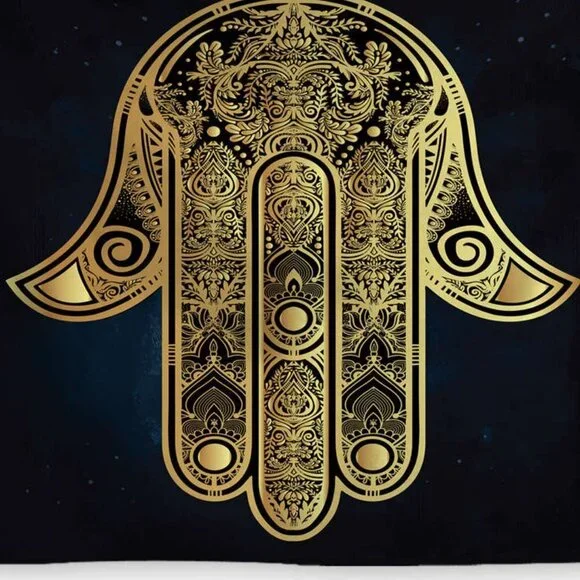 Home Decor Humsa Tapestry/ Wall Hanging - Picture 1 of 2